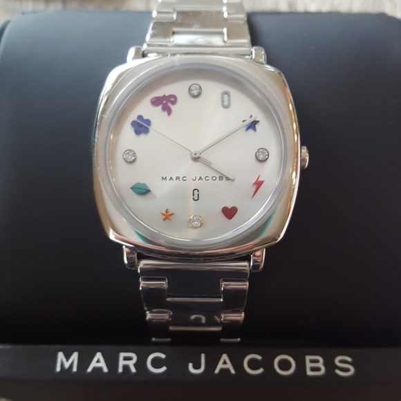 NWT Marc Jacobs Silver Mandy Watch - Picture 2 of 8